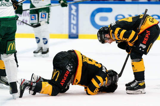 Skellefteås Jayce Hawryluk och Michael Kapla