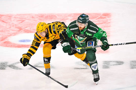 Skellefteås Linus Lindström och Färjestads Pontus