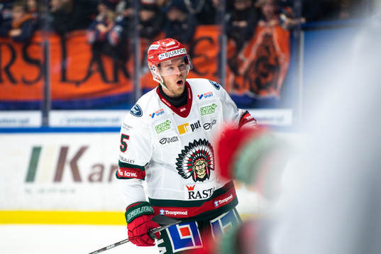 Frölundas Filip Johansson jublar
