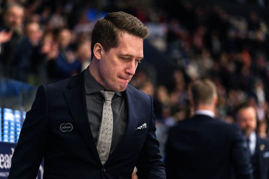 Växjös tränare Sam Hallam