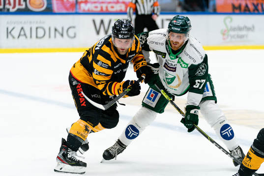 Skellefteås Oscar Möller och Färjestads Pontus