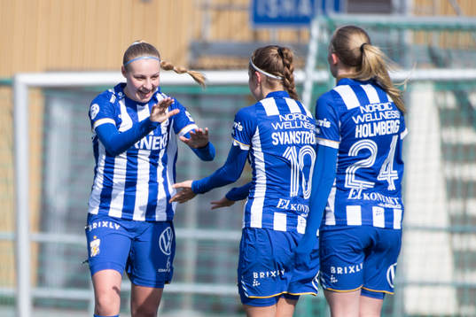 IFK Göteborgs Filippa Hopkins , Isabella Svanström och