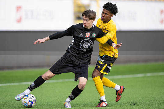 Örebros William Fredriksson och Elfsborgs Isak Edman