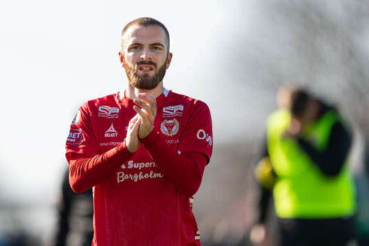 Kalmars Filip Sachpekidis jublar