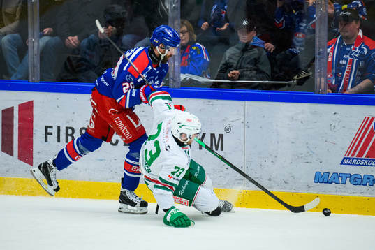 Oskarshamns Hynek Zohorna och Rögles Valtteri Kemiläinen