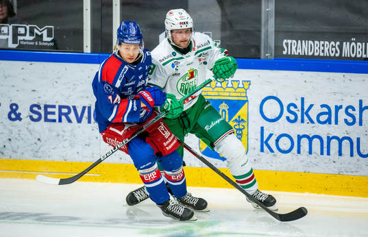 Oskarshamns Mikkel Øby-Olsen och Rögles Valtteri