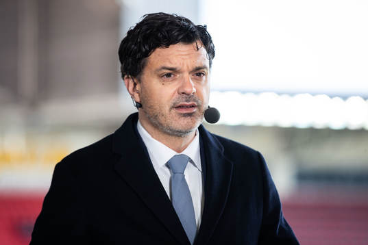 Discovery+ studio med Tommy Åström