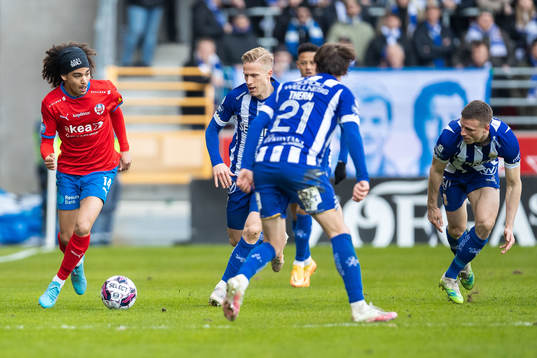 Helsingborgs Adam Kaied och IFK Göteborgs Oscar