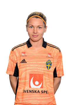 Sveriges målvakt Jennifer Falk