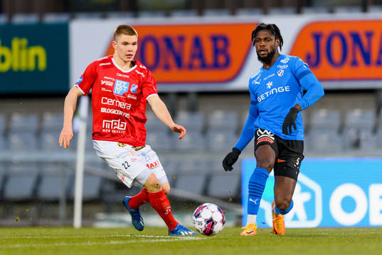 Norrbys Gustav Berggren och Halmstads Joseph Baffo