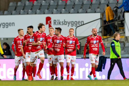 Norrbys Nicklas Savolainen jublar