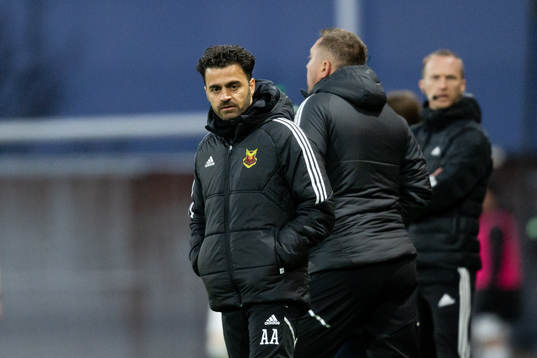 Östersunds assisterande tränare Amir Azrafshan