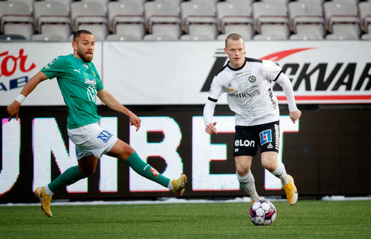 Jönköpings Sebastian Crona och Örebros Daniel Gustavsson 