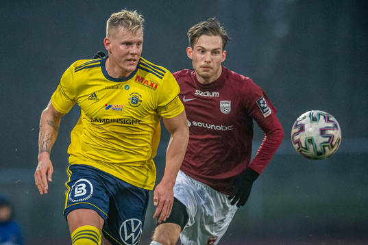 Ängelholms Emil Håkansson och Qvidings Adam Söndergaard