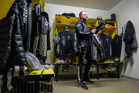 Elfsborgs manager Jimmy Thelin förbereder sig för en