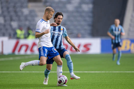 IFK Norrköpings Filip Dagerstål och Djurgårdens Gustav