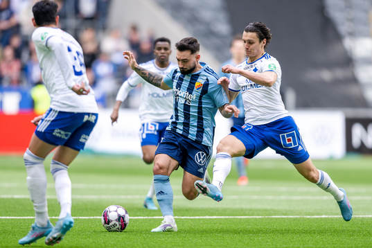 Djurgårdens Sead Haksabanovic och IFK Norrköpings