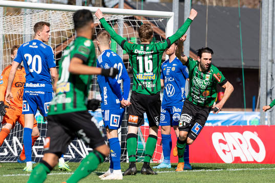 Varbergs Oliver Stanisic jublar
