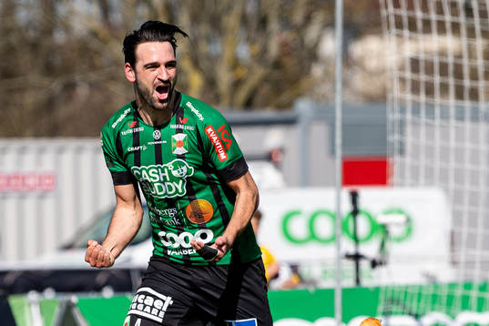 Varbergs Oliver Stanisic jublar