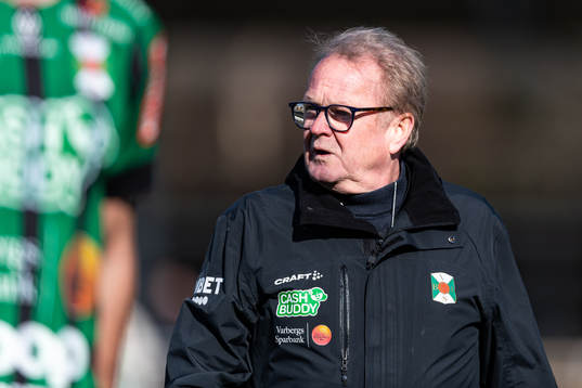 Varbergs lagledare Bo Larsson