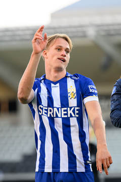 IFK Göteborgs Oscar Vilhelmsson jublar