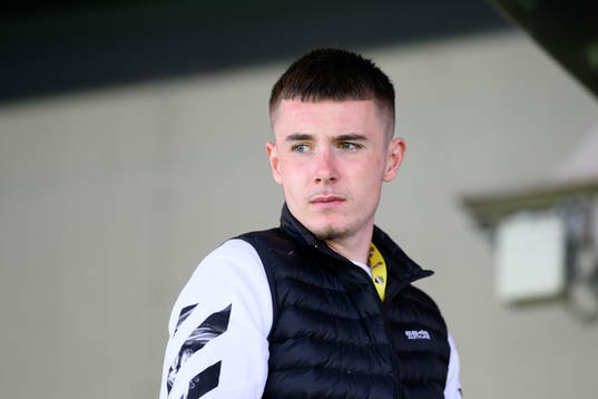 Patrik Wålemark på läktaren