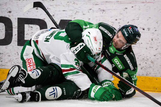 Rögles Valtteri Kemiläinen och Färjestads Joakim Nygård