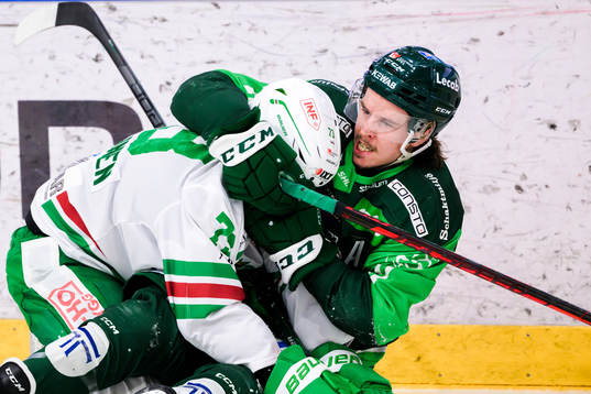 Rögles Valtteri Kemiläinen och Färjestads Joakim Nygård