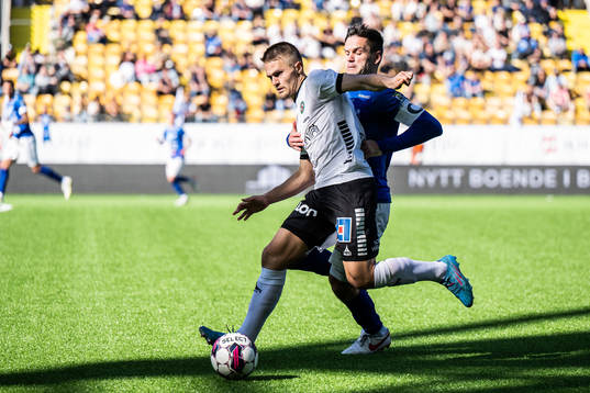 Örebros Benjamin Hjertstrand och Norrbys Ivo Dominik