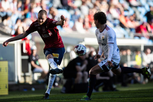 Örgrytes Elias Gustafson och Östers Oliver Silverholt