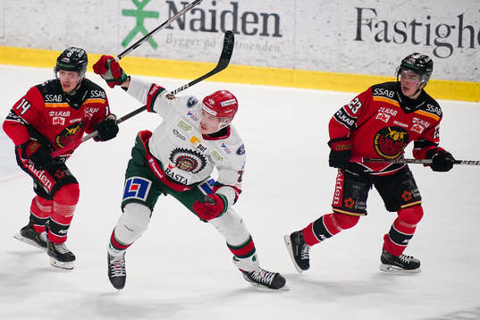 Luleås Jonas Berglund och Olli Nikupetri