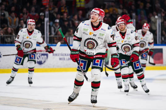 Frölundas Andreas Borgman jublar