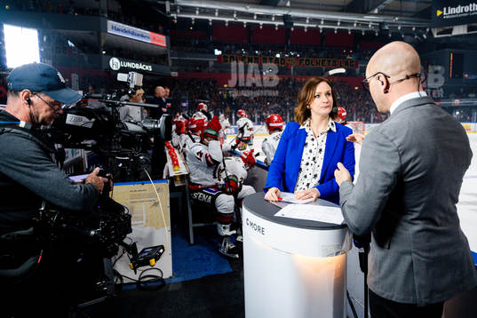 Cmores Lena Sundqvist och Johan Tornberg