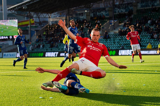 Kalmars Isak Jansson och Sundsvalls Alexander Blomqvist