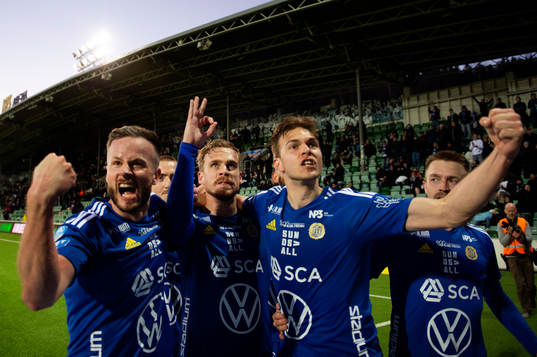 Sundsvalls Robert Lundström, Pontus Engblom. och Anton