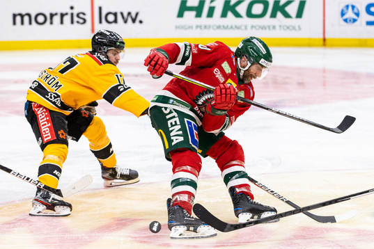 Luleås Isac Brännström och Frölundas Joel Lundqvist