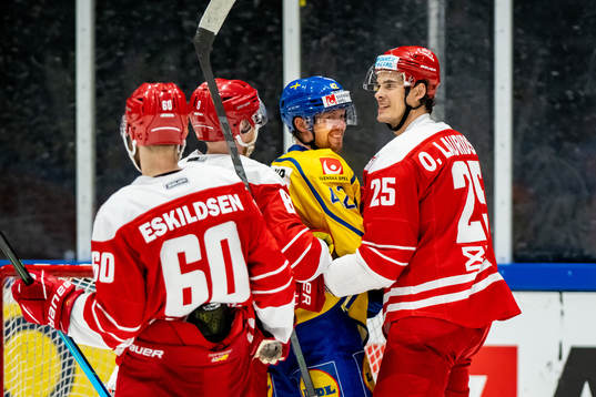 Joakim Nordström of Sweden and Oliver Lauridsen of Denmark