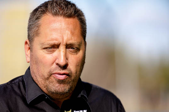 Östersunds tränare Magnus Powell