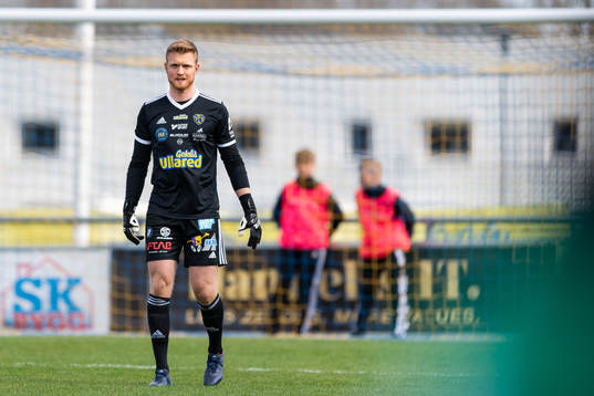 Falkenbergs målvakt Tim Erlandsson