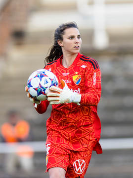 Djurgårdens målvakt Kelsey Daugherty