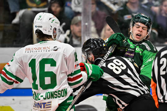 Rögles Lucas Ekeståhl-Jonsson och Färjestads Albert