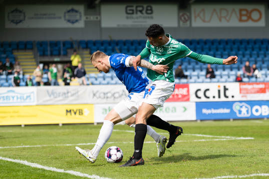 Trelleborgs Jesper Modig och Brages Joakim Persson