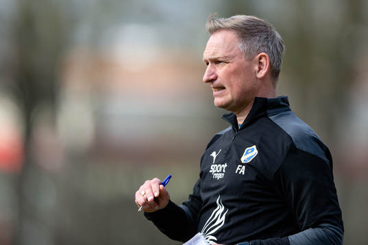 Halmstads huvudtränare Fredrik Andersson