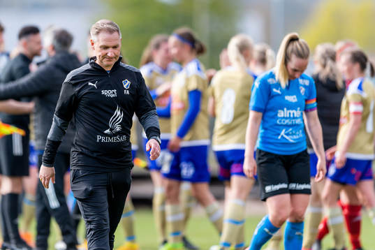 Halmstads huvudtränare Fredrik Andersson