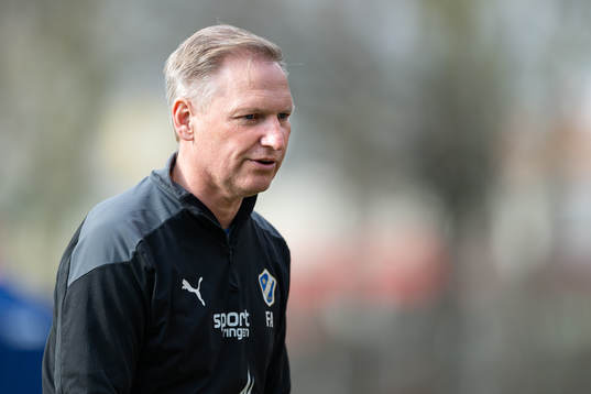Halmstads huvudtränare Fredrik Andersson