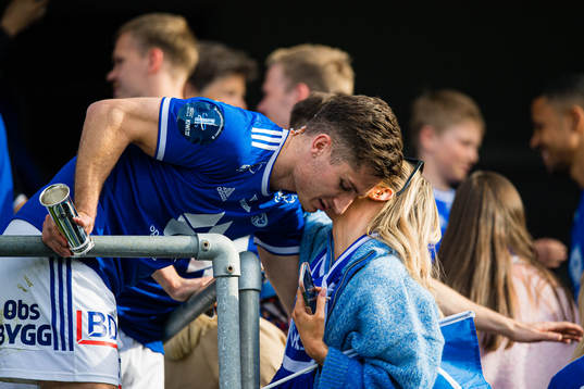 Kristoffer Haugen of Molde celebrates
