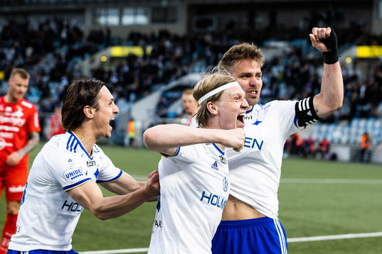 IFK Norrköpings Jonathan Levi, Daniel Fritz Eid och