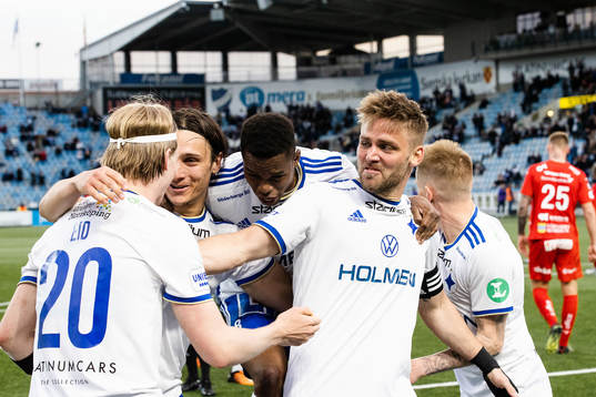 IFK Norrköpings Christoffer Nyman och Daniel Fritz Eid