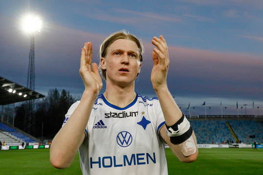 IFK Norrköpings Daniel Fritz Eid jublar