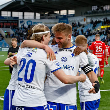 IFK Norrköpings Daniel Fritz Eid och Christoffer Nyman